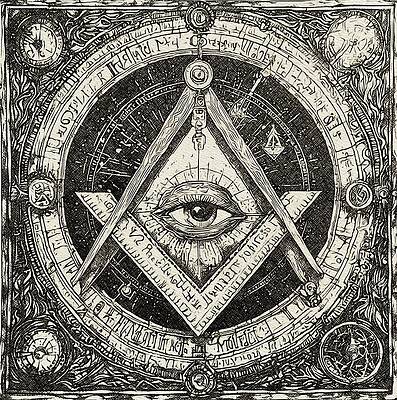 Wall Art - Drawing - Freemason Art #240 by Pierre Blanchard