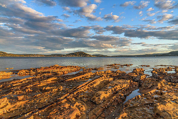 Clouds at Sunset Waterscape by Merrillie Redden Clouds at Sunset Waterscape by Merrillie Redden