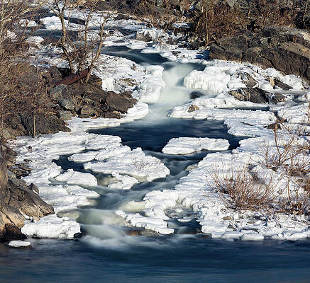Wall Art - Photograph - Great Falls on Potomac outside Washington DC #3 by Steven Heap