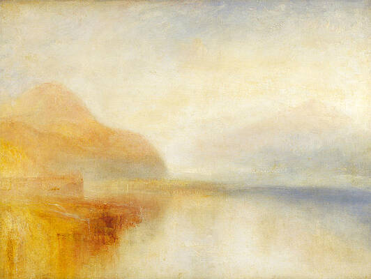 Inverary Pier, Loch Fyne, Morning Print by Joseph Mallord William Turner