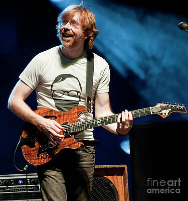 Wall Art - Photograph - Trey Anastasio with Phish #3 by David Oppenheimer