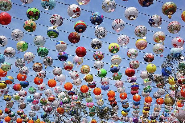 Colorful Lanterns to Celebrate the Chinese New Year by Yali Shi Colorful Lanterns to Celebrate the Chinese New Year by Yali Shi
