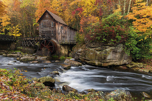 Glade Creek Grist Mill by Micheal Carpenter Glade Creek Grist Mill by Micheal Carpenter