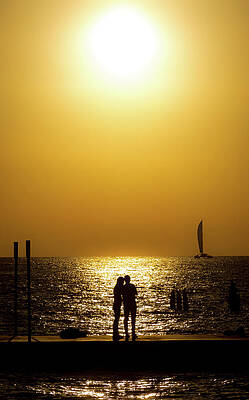 Wall Art - Photograph - Key West Sunset #5 by Bob Kinnison