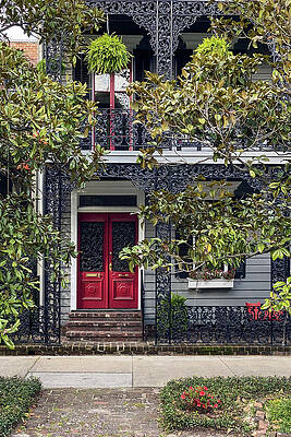 Porches of Savannah, Georgia by Dawna Moore Porches of Savannah, Georgia by Dawna Moore