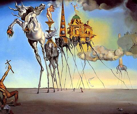 The Persistence of Memory Salvador Dali Painting by Maria Gubicekova -  Pixels