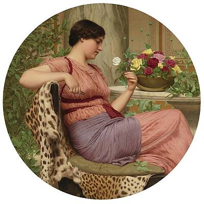 Wall Art - Painting -  The Time Of Roses #4 by Master Style