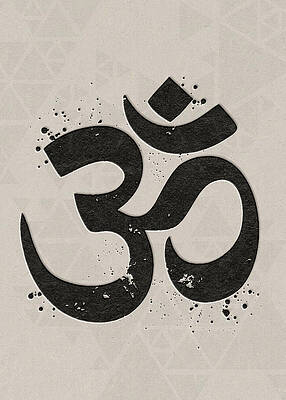 Om Symbol Doodle Hindu Religion Drawing Jigsaw Puzzle by Frank Ramspott -  Fine Art America