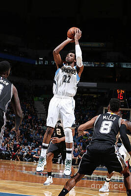 Wall Art - Photograph - Andrew Wiggins #5 by David Sherman