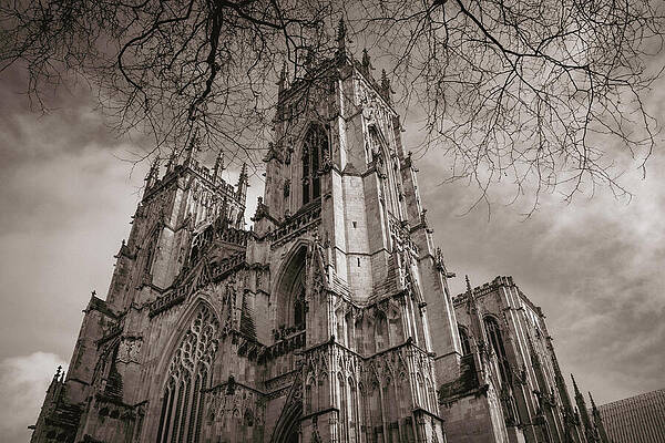 Architecture Photograph - York Minster #5 by Seeables Visual Arts