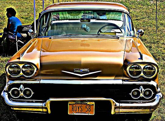 Wall Art - Photograph - 58 Chevy Impala by Dean Williams