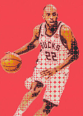 Basketball Player Khris Middleton Khris Middleton Khrismiddleton  Jameskhristianmiddleton Milwaukee B Digital Art by Wrenn Huber - Pixels