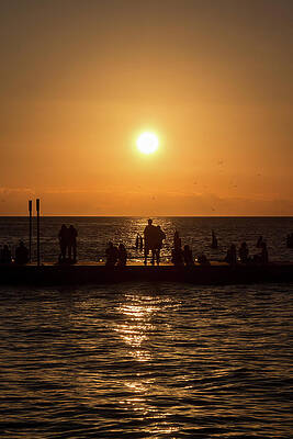 Wall Art - Photograph - Key West Sunset #7 by Bob Kinnison