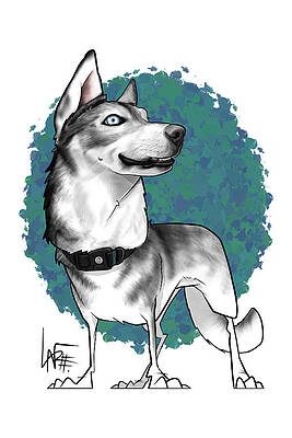 Learn how to draw a cute Siberian Husky dog  EASY TO DRAW EVERYTHING