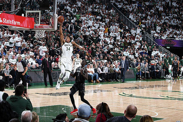 Wall Art - Photograph - Giannis Antetokounmpo #7 by Nathaniel S. Butler