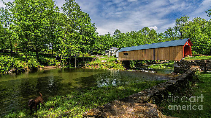 Green River Covered Bridge by Scenic Vermont Photography Green River Covered Bridge by Scenic Vermont Photography