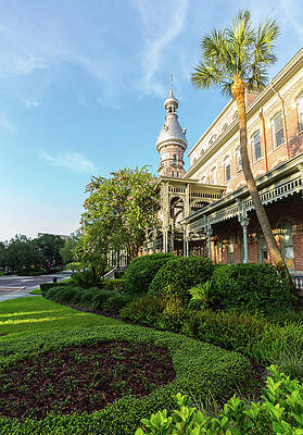 Wall Art - Photograph - Moorish Architecture of University of Tampa #7 by Steven Heap