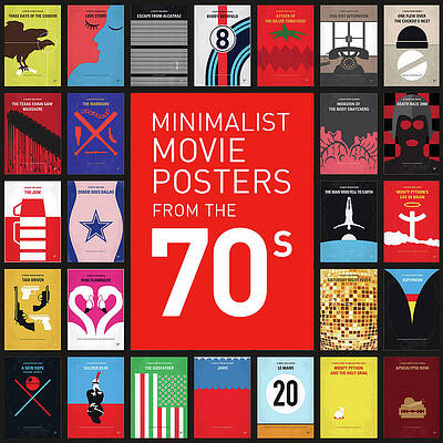 Wall Art - Digital Art - 70s-movie-collection by Chungkong Art