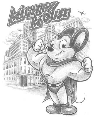 Mighty Mouse by Sienna Braim