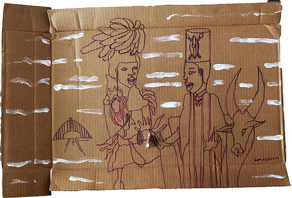 Kintu and Nambi Arrival At Royal Kingdom of Buganda by Gloria Ssali Kintu and Nambi Arrival At Royal Kingdom of Buganda by Gloria Ssali