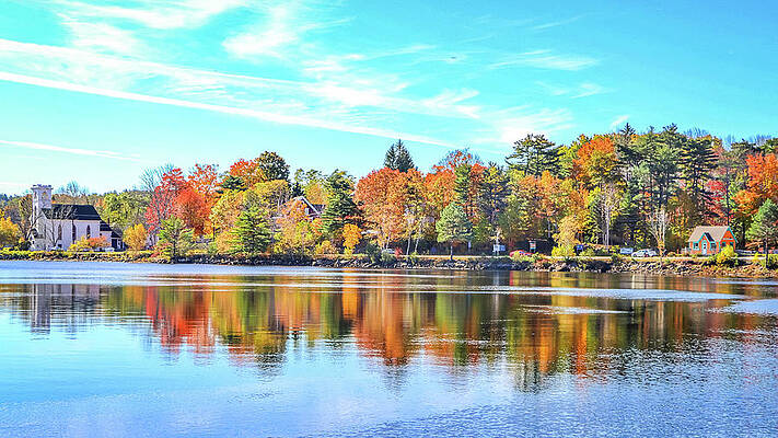 Mahone Bay Nova Scotia Canada by Paul James Bannerman Mahone Bay Nova Scotia Canada by Paul James Bannerman