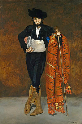 Young Man in the Costume of a Majo Print by Edouard Manet