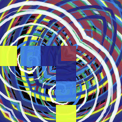 Wall Art - Digital Art - A Battle Of Ideas Generative Pattern by Coded Images
