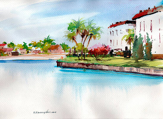 A Canal in St Petersburg by P Anthony Visco A Canal in St Petersburg by P Anthony Visco