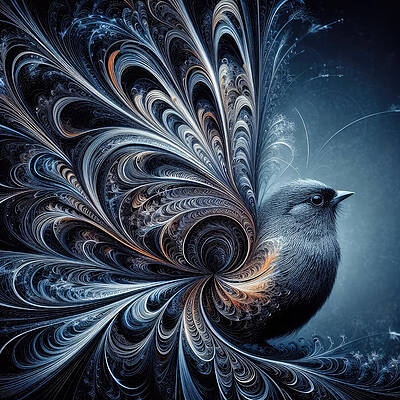 Wall Art - Photograph - A Dark-Eyed Junco Unveiled by Bill and Linda Tiepelman