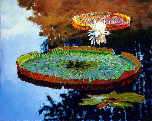 Wall Art - Painting - A Day of Peace by John Lautermilch