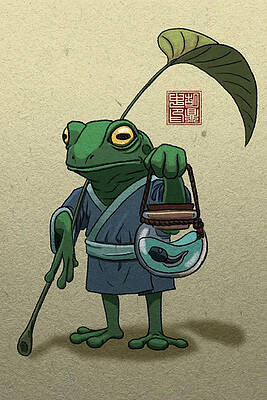 A Frog and His Son  by Miranda Jackowski