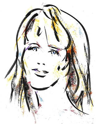 Original A4 Pencil Art Drawing Portrait Sketch Free Shipping Mind Relaxing  | eBay