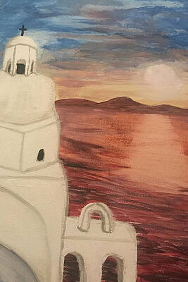 A Greek Island by Jacqueline Sleter A Greek Island by Jacqueline Sleter
