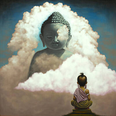 Little Buddha Digital Art - Fine Art America