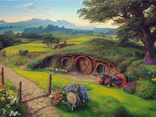 Buy PUPBEAMO PRINTS The Hobbit - Wall Tapestry Art for Home Decor