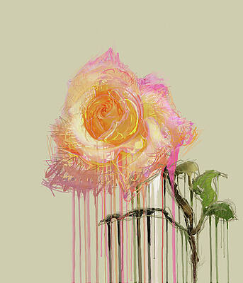 A Rose By Any Other Name - Cream by Big Fat Arts A Rose By Any Other Name - Cream by Big Fat Arts