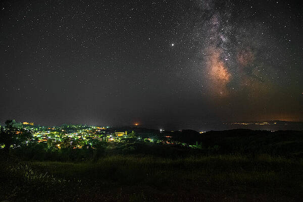 A Small Village Under the Milky Way by Alexios Ntounas A Small Village Under the Milky Way by Alexios Ntounas