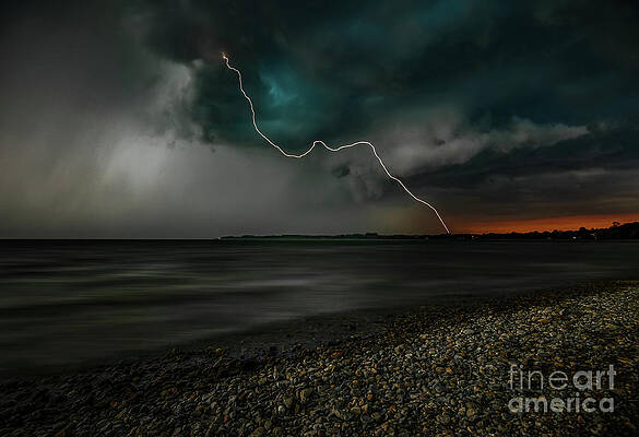 A stormy day at the lake by Hannes Cmarits A stormy day at the lake by Hannes Cmarits