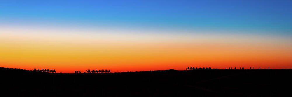 A Sunset Caravan by Robert Mintzes A Sunset Caravan by Robert Mintzes