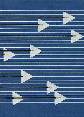 Wall Art - Digital Art - A Triangle And Line Coded Fusion - 13 by Coded Images
