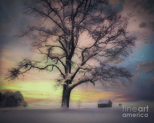 A Winter's Eve by Edmund Nagele A Winter's Eve by Edmund Nagele