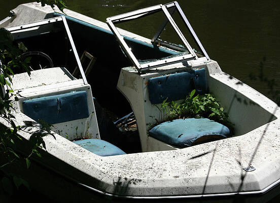 Abandoned Boat by Callen Harty Abandoned Boat by Callen Harty
