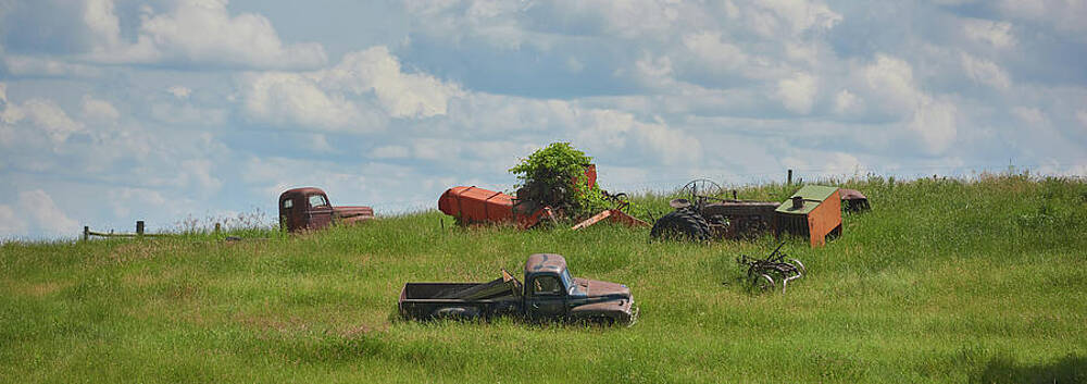 Abandoned farm equipment by Paul Freidlund Abandoned farm equipment by Paul Freidlund