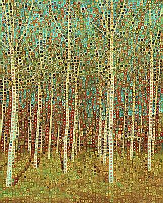 Abstract Birches by Tom Reynen Abstract Birches by Tom Reynen