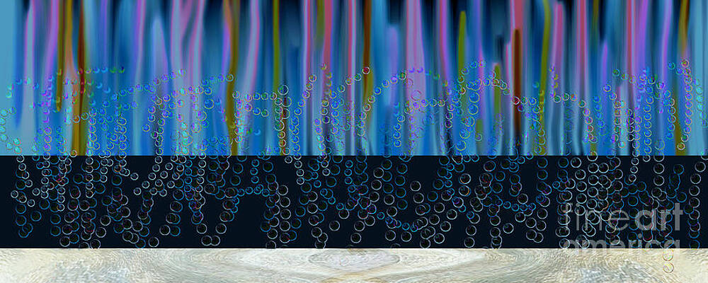 Abstract - Bubbling Up by Kae Cheatham Abstract - Bubbling Up by Kae Cheatham