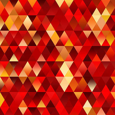 Abstract Geometric Fire by Ruth Moratz Abstract Geometric Fire by Ruth Moratz