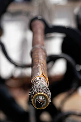 Wall Art - Photograph - Abstract Nautical Macro 01 by Christine Ley