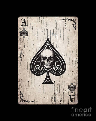 Ace of Spades Men Women Funny Playing Card Gambling Poker Black Jack Magic  Cool Gift poker las vegas Tote Bag by Samuel Hyland - Fine Art America
