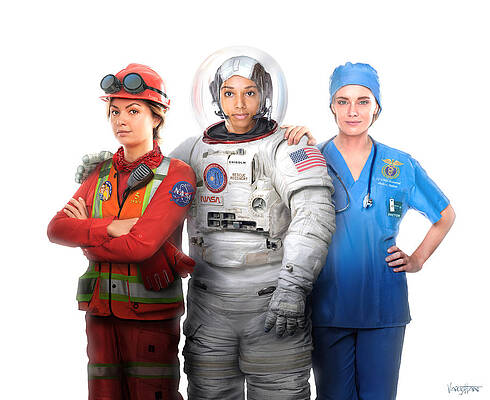 Ad Astra - cover - Women In Space - B - ALT 2 by James Vaughan Ad Astra - cover - Women In Space - B - ALT 2 by James Vaughan