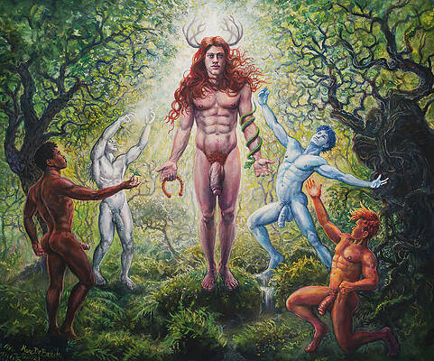 Adoration Of Cenunnos by Marc DeBauch Adoration Of Cenunnos by Marc DeBauch